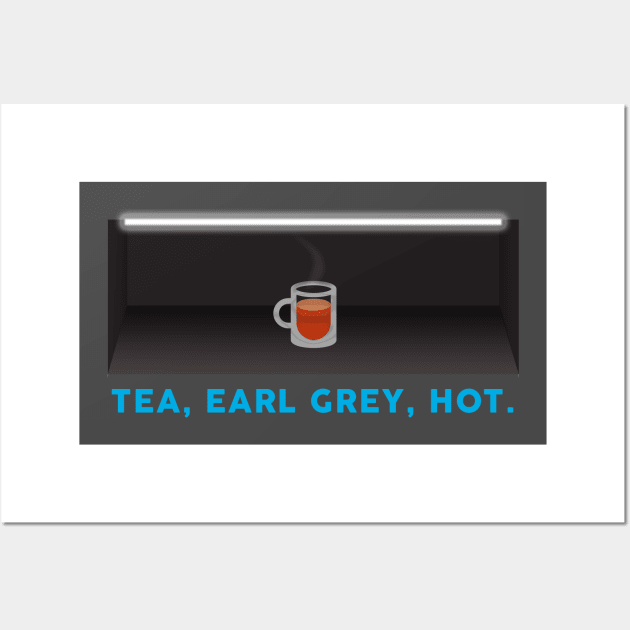 Tea, Earl Grey, Hot Wall Art by FlyNebula